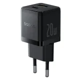 Palm 20 W-os USB-C–USB-A fali töltő – fekete