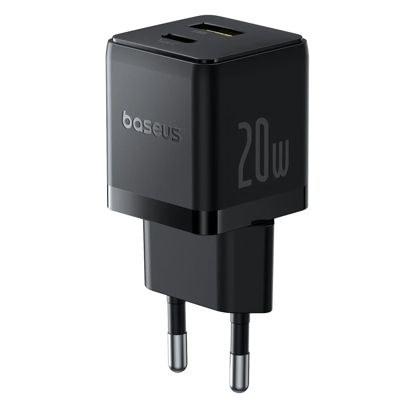 Palm 20 W-os USB-C–USB-A fali töltő – fekete
