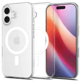 Liquid Crystal MagSafe védőtok iPhone 17-hez – átlátszó fehér