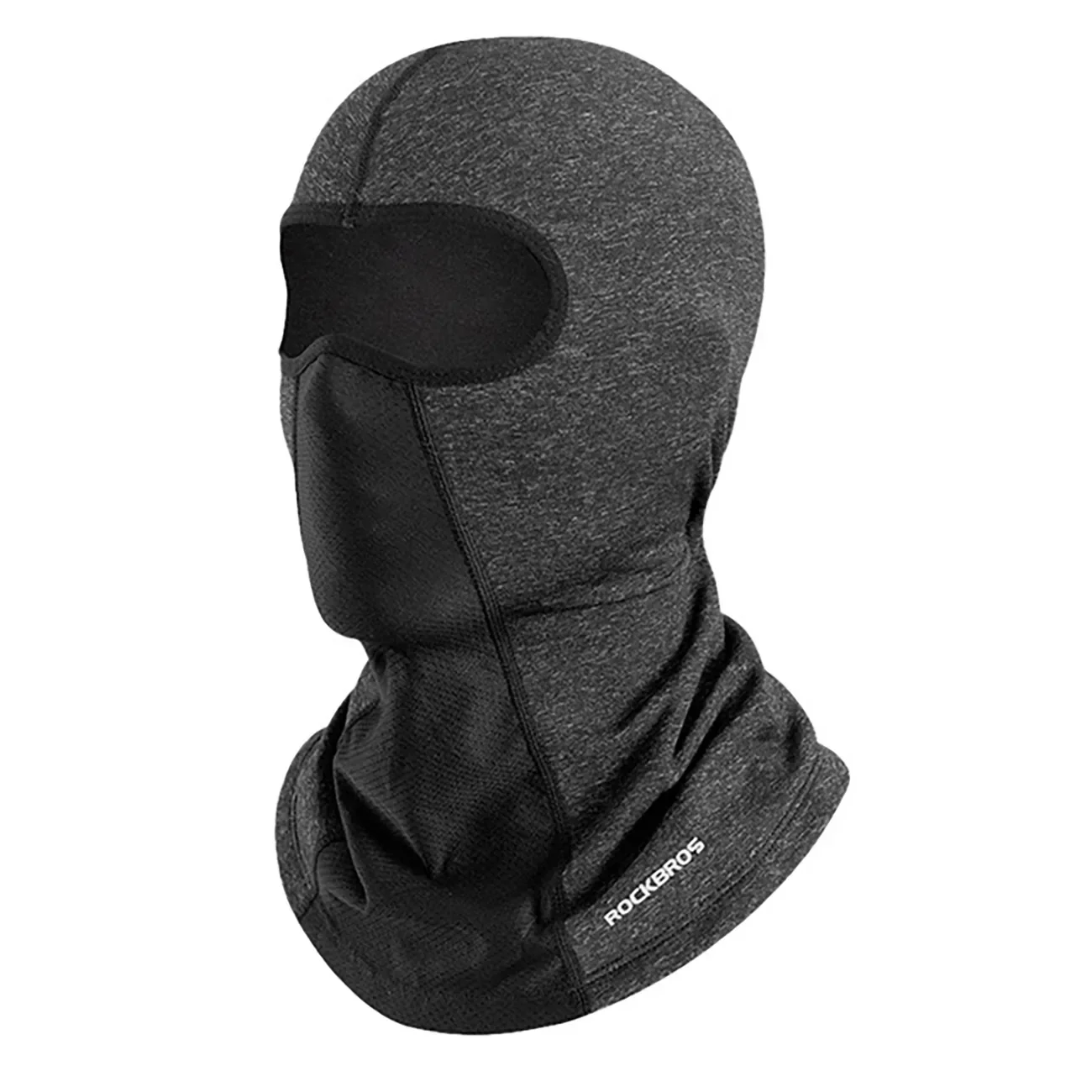 Kerékpáros balaclava, egy méretben - fekete és szürke