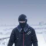 Kerékpáros balaclava, egy méretben - fekete és szürke 4