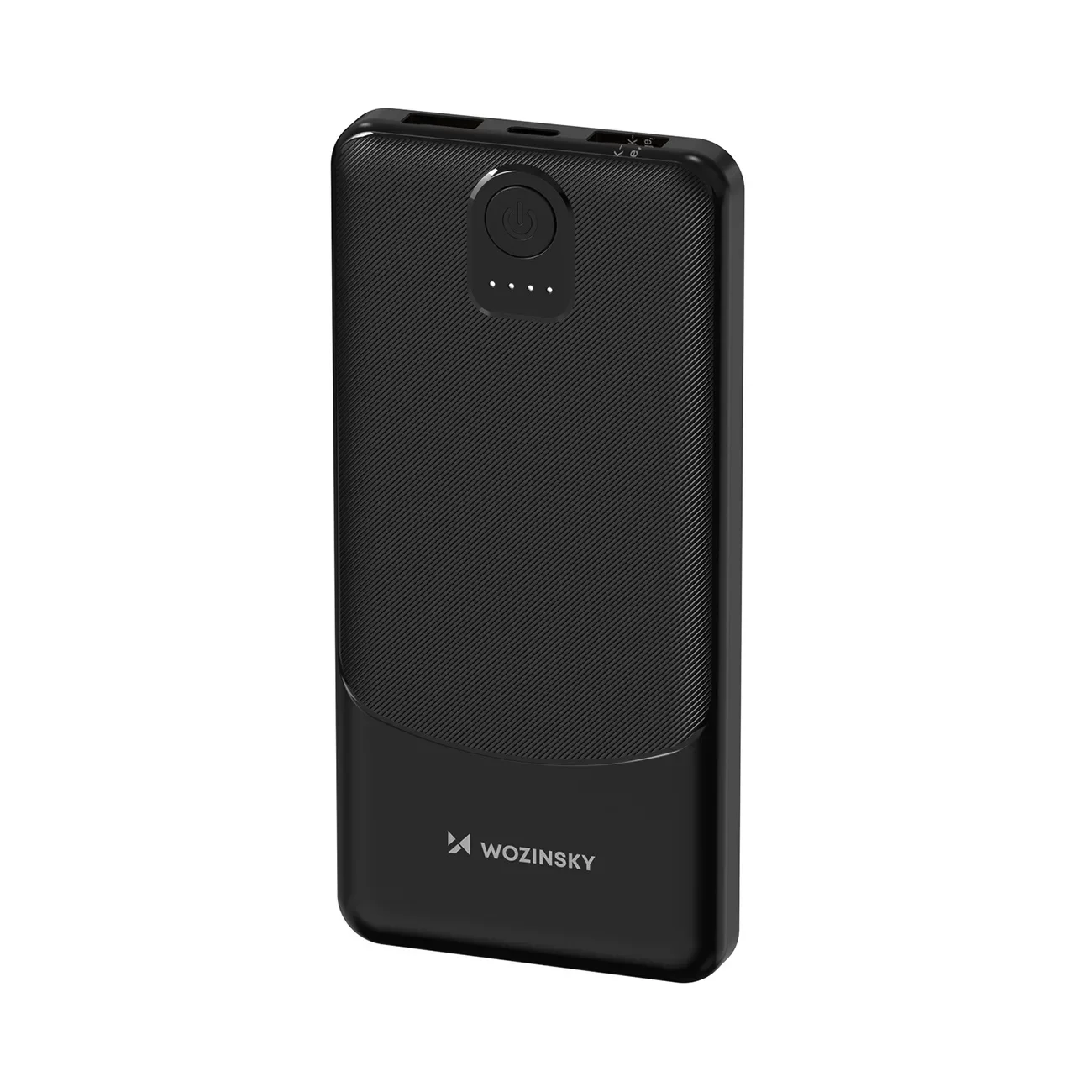 Wpower WPBBK-2 10000 mAh-s power bank USB-A USB-C - Fekete