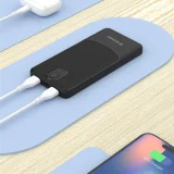 Wpower WPBBK-2 10000 mAh-s power bank USB-A USB-C - Fekete 6