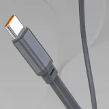 K31 Pro 20000 mAh-s powerbank behúzható 45 W-os USB-C kábellel – szürke 5