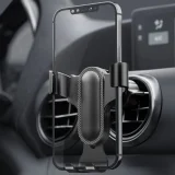 Gravity autós tartó telefonhoz (szellőzőrács) - fekete 4