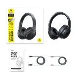 BH1 Bluetooth vezeték nélküli fülhallgató erőteljes basszussal – fekete 3