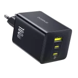 EnerFill FE11 100 W-os USB-A–USB-C fali töltő – fekete
