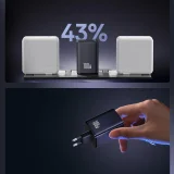 EnerFill FE11 100 W-os USB-A–USB-C fali töltő – fekete 7