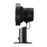 10000 mAh-s asztali ventilátor Pro3 Desk Turbine Fan szűrővel – sötét szürke 5