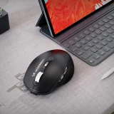 Ergonómikus vezeték nélküli egér, 6 gomb, Bluetooth, 1600 DPI – fekete 7