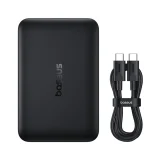 10000 mAh-s, 22,5 W-os power bank USB-C kábellel EnerFill FM11 Ultra-Mini MagSafe – Fekete 2