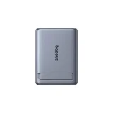 Ultravékony, 5000 mAh-s powerbank állvánnyal, PicoGo AM31 Qi2 MagSafe 20 W-os kábellel – szürke 8