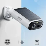 Security S1 Lite 5200 mAh 2K kültéri kamera napelemmel – fehér 3
