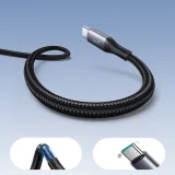 USB-A–USB-C Flash Series 3A 1 m-es kábel – fekete 7