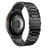 Armband für Samsung Galaxy Watch 4 / 5 / 5 Pro / 6 / 7 / FE Edelstahl – schwarz 2