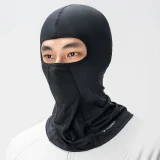 Balaclava arcmaszk motorosok és kerékpárosok számára – fekete 2