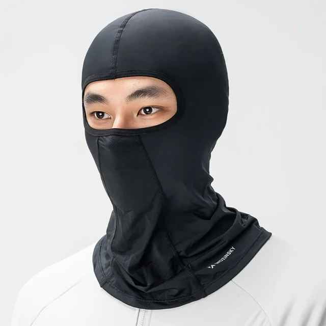 Balaclava arcmaszk motorosok és kerékpárosok számára – fekete