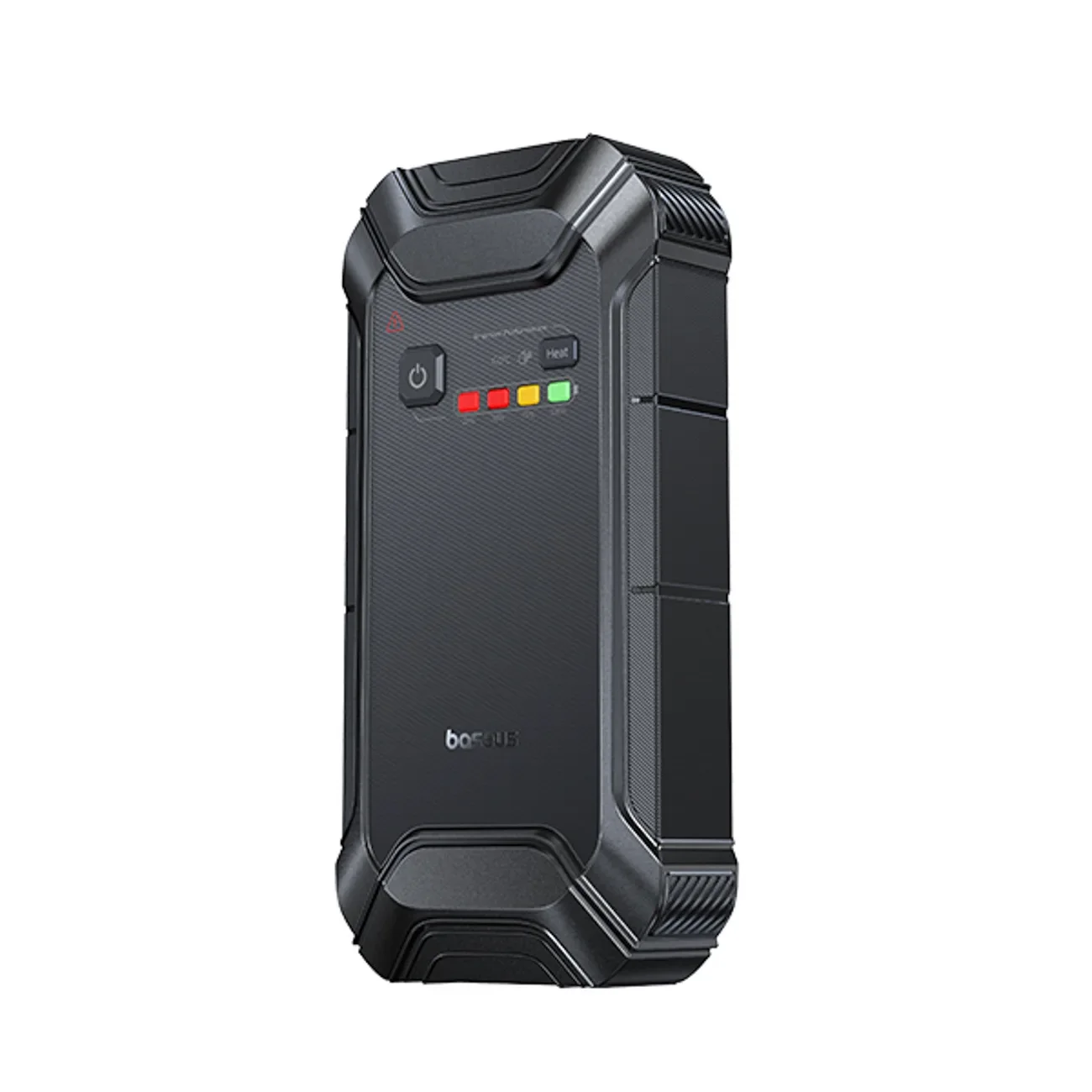 Indító segédeszköz járművekhez, 12000 mAh, 12 V – fekete