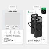 Cloudie futrola za iPhone 17 Pro s postoljem - crna 6
