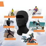 Skijaška balaklava za biciklizam i motociklizam, veličina L - crna 7