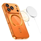 MagFlex MagSafe-Hülle für iPhone 17 Pro – Transparent-Orange 2