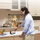 1080p IR Wi-Fi Bluetooth beltéri megfigyelő kamera - fehér 8