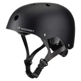 Könnyű BMX/scooter bukósisak, 48-52 cm - fekete