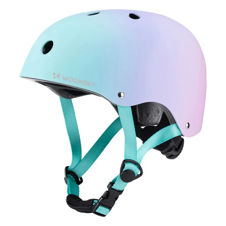 BMX és robogó sisak, 48-52 cm - rózsaszín átmenettel