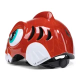 Gyermek biciklis sisak 52-56 cm - piros dinoszaurusz 3