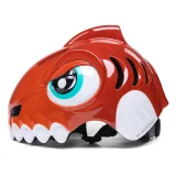Gyermek biciklis sisak 52-56 cm - piros dinoszaurusz 4
