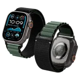 Apple Watch 44 / 45 / 46 / 49 mm-es szíj - fekete és zöld
