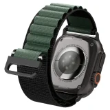 Apple Watch 44 / 45 / 46 / 49 mm-es szíj - fekete és zöld 10
