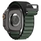 Apple Watch 44 / 45 / 46 / 49 mm-es szíj - fekete és zöld 3