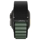 Apple Watch 44 / 45 / 46 / 49 mm-es szíj - fekete és zöld 5