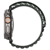 Apple Watch 44 / 45 / 46 / 49 mm-es szíj - fekete és zöld 6