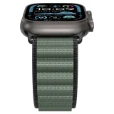 Apple Watch 44 / 45 / 46 / 49 mm-es szíj - fekete és zöld 7
