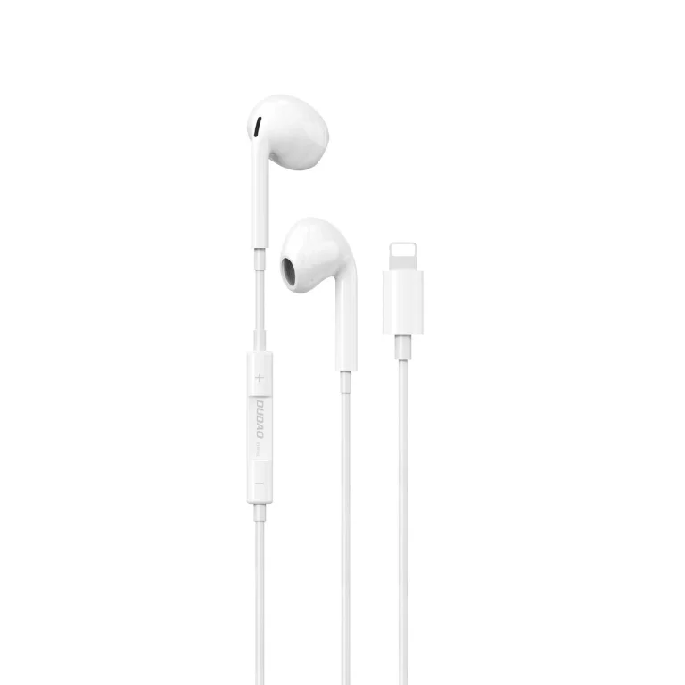 X14PROL-W1 iPhone Lightning vezetékes fülhallgató - Fehér színben