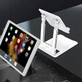 Sklopivi stalak za stol za telefon ili tablet - bijeli 5