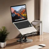 Forgatható állvány laptophoz vagy táblagéphez - fekete 5