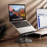 Forgatható állvány laptophoz vagy táblagéphez - fekete 6