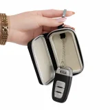 Puzdro proti krádeži pre RFID kľúče od auta s Faradayovou klietkou – čierne 6