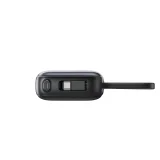 20000mAh 22.5W USB-C Power Bank dupla kábellel - Fekete 5