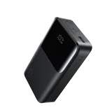 20000mAh 22.5W USB-A USB-C Power Bank kijelzővel JR-QP192 Mini - Fekete