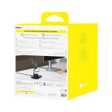 3 az 1-ben induktív töltő okostelefonhoz, órához és fejhallgatóhoz hűtéssel, 45 W-os USB-C kábellel - fekete színben 4