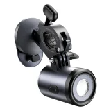 2 az 1-ben 3000mAh 660 lm IP68 LED-es IP68 LED-es okostelefon kerékpártartó újratölthető lámpával - fekete és szürke 3