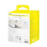 Vezeték nélküli egér újratölthető akkumulátorral, akkumulátor kijelzővel, 4000 DPI, 800 mAh, 2,4 GHz, BT - fehér 11