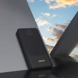 20 000 mAh-s USB-A-csatlakozós K10Pro 2,4 A-s hordozható akkumulátor – fekete 3