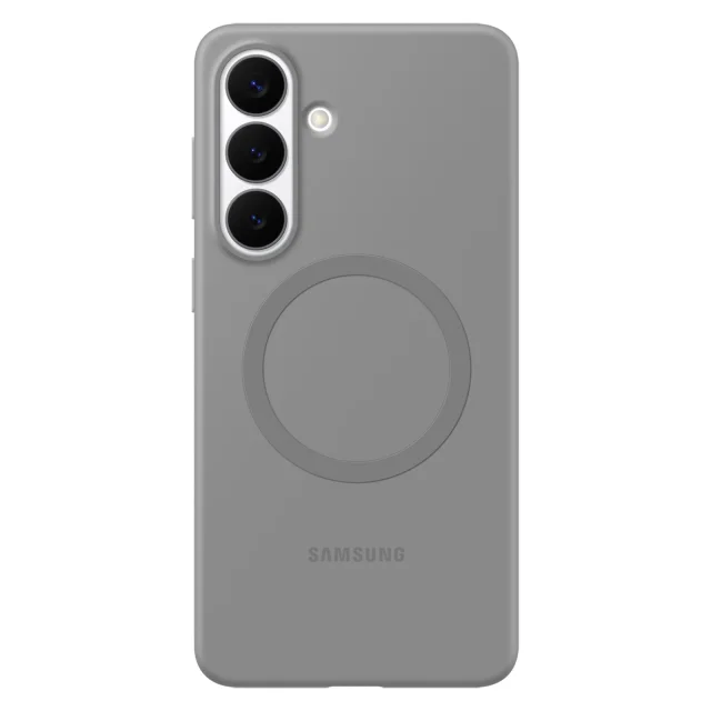 Samsung Galaxy S26 szilikon mágneses tok MagSafe – szürke