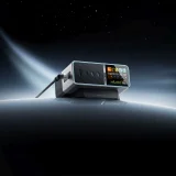 5-u-1 stanica za punjenje s digitalnim zaslonom, USB-A, USB-C, 300 W - srebrena 7