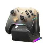 G5Pro Premium Edition vezeték nélküli játékvezérlő töltőállomással – fekete és arany